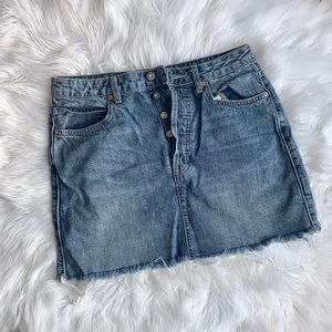 Free People Denim Skirt